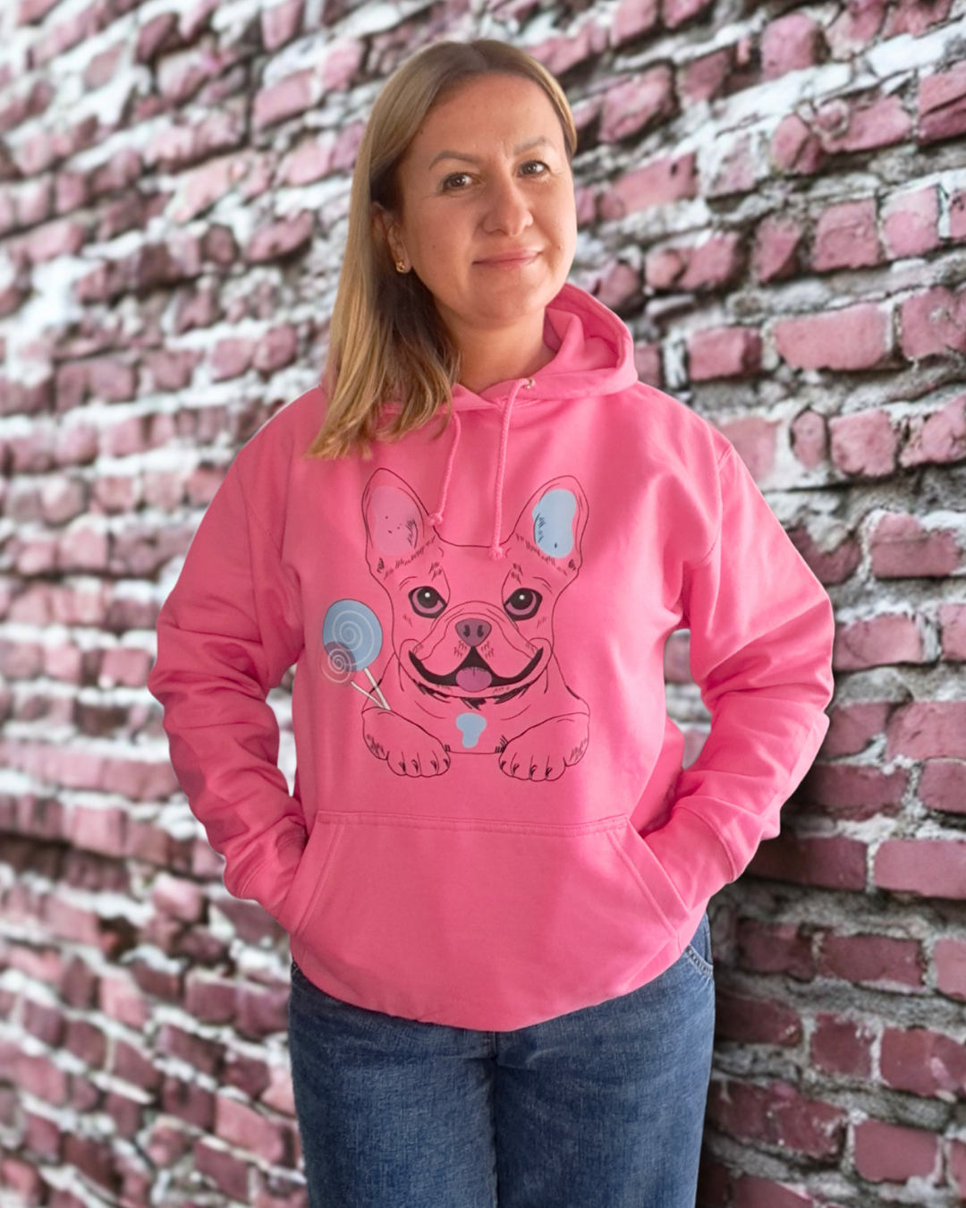 Bluza Buldog z lizakami