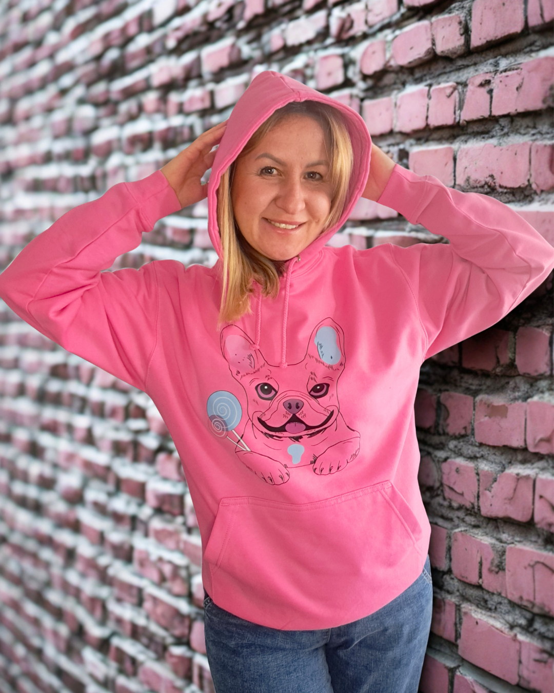 Bluza Buldog z lizakami