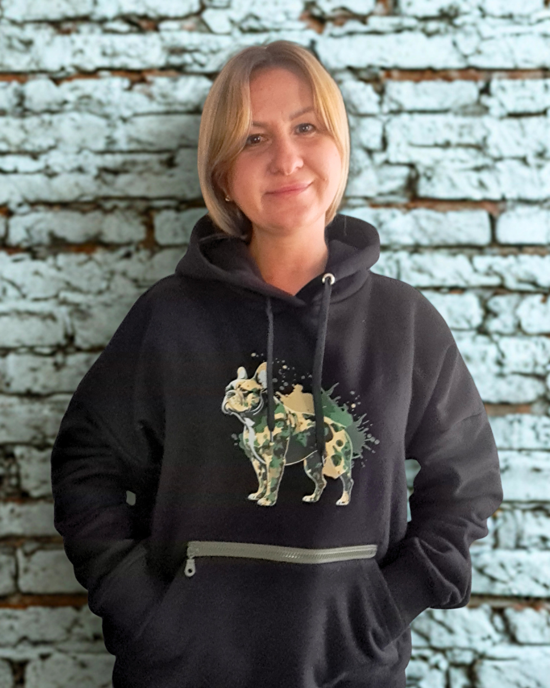 Bluza Buldog moro czarna NEW