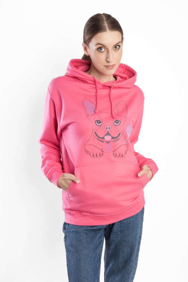 Bluza buldog z lizakami
