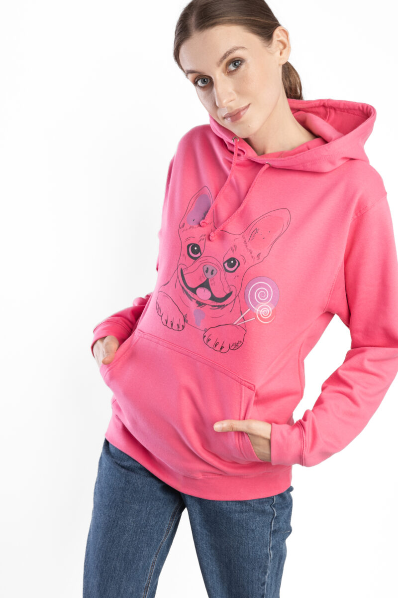 Bluza buldog z lizakami